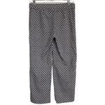 J. Jill Women's Black Pink Daisy Geo Print Crop Pants Photo 1