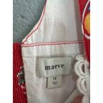 Maeve Women's Dolce Vita Sleeveless Layered Babydoll Romper in 1X Amalfi Coast Photo 5