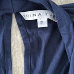 Trina Turk  Navy Sleeveless Romper Photo 1