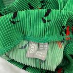 ASOS Floral Green pleaded midi skirt sz 6 Photo 7