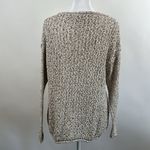 Denim & Co Womens Naturals Boatneck Sweater Neutral Multi Color Size XS A3790 Tan Photo 5