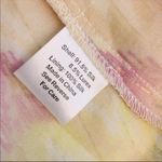 Parker  100% Silk Abstract Kimono Sleeve Blouse Elastic Waist Size XS Photo 3