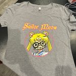 NWOT IDEAL T Large Gray Womens Cat Shirt Photo 2