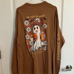 Simply Southern NWT Long Sleeve TShirt Size XL Halloween Ghost Too Cute to Spook Photo 0