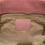Coach  Large Hamilton Pink Pebbled Leather Tote Bag Photo 3