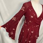 Free People Jasmine Floral Embroidered Mini dress 4 boho fairy As seen on TV Photo 4