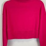 Free People  Disco Cashmere shrug in hot pink. Size Large Photo 3