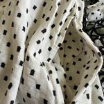 Knox Rose Women's Ivory Polka Dots A-Line Dress With Pockets - Size Large - NWT Photo 5