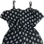 Iris  Aztec Print Ruffled Sleeveless Romper Photo 1