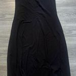 Magaschoni  Black Sleeveless Crew Neck Maxi Dress L Classic Holiday Fall Winter Photo 0