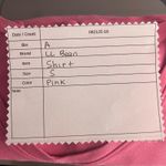 LL Bean Womens Shirt Size Small Pink Capsule Summer Spring Twee Breathable Photo 10