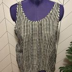 Sun & Shadow  High low Backless Striped Tank top Shirt Tunic Top Womens XL Photo 2