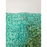 Energy zone Women's Teal & White Patterned Leggings Size S Photo 2