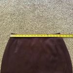 Akris dark purple pencil skirt size 14 Photo 5
