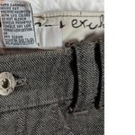 Armani Exchange Y2K Cotton Twill Cropped Pants Gray Size 2 Photo 3