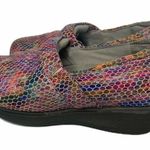 Softwalk Womens Greys Anatomy  Meredith Kaleidoscope Mermaid Clogs Leather 6.5 Photo 4