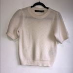 VERO MODA  Cream puff sleeve sweater size xs holiday coquette festive Photo 0