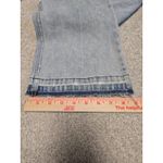 Sea New York Women's High Rise Flare Light Wash Jeans Raw Hem Size 2 100% Cotton Blue Photo 10