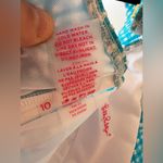 Lilly Pulitzer ‎ Blue White NWOT Women’s Aelin Crinkle Gingham Bikini Top Size 10 Photo 4