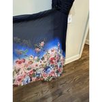 XScape Women's Sunburst Floral-Ombré Long Dress Size 4 Party Cocktail Formal Photo 5
