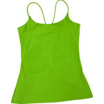 Fabletics  Baily Strappy Cut Out Neon Green Athletic Workout Tank Top Size Small Photo 0