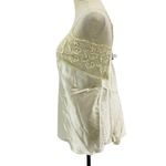 Woman Within Vintage   Camisole Ivory Satin Lace Size 52 Photo 2