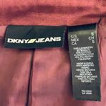 DKNY  JEANS burgundy jacket. EUC Photo 9