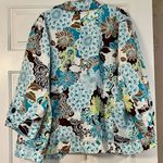 kim rogers  Floral Open Blazer Jacker With Liner 3X Photo 2