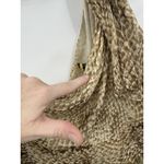 Ralph Lauren Lauren Silk One Shoulder Mini Dress Women 16 Brown Animal Print Photo 8