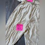 VTG POSITIVE ATTITUDE Pantsuit Set Tank Top Pattern Yellow Boho Size S M Size 10 Photo 10