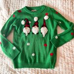 Poof ! By Newtark Green Gnome Ugly Christmas Sweater Size XS Photo 0