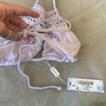 frankie's bikinis Frankie’s Bikinis Mimi Top in Lavender NWT size small Photo 5