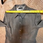 Ann Freedberg Blazer Wool Jacket Blazer SZ 8 Career Work Office Sophisticated Brown Photo 10