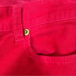 J.Crew Matchstick Micro Corduroy Pants Low Rise Red 27 Photo 4