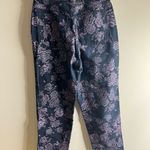 Vintage bon bon originals straight leg floral pants size 5 Purple Photo 5