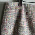 Loft  Size 12 Multicolor Tweed Pencil Skirt Pastel Workwear Office Classic Photo 1