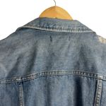 Madewell The Oversized Denim Jean Jacket in Junction Wash: Distressed Edition S Photo 9