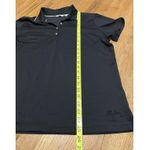 Lady Hagen  Short Sleeve Collared V Neck Golf Polo Shirt Black White Size XL Peru Photo 7