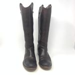 Frye  Melissa Button Soft Vintage Riding Boot Brown Photo 1