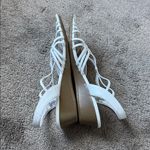 st. john's bay  White Wedge Sandals SIZE 10M Photo 6