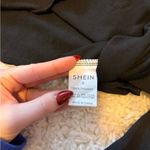 SheIn  Black Off the Shoulder Long Sleeve Crop Top Photo 3