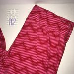 LuLaRoe Valentine’s Day Leggings NWT TC2 from  Chevron Print Fits Sz 18+ Photo 1