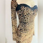 Salty  women’s leopard print dress size small adjustable straps on the back Photo 12