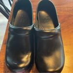 Dansko  black Leather Clogs Photo 0