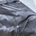 Vintage JCPenney Fantasia Half Slip Size Medium Black Slit Lace ILGWU Union USA Photo 4