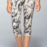 Lululemon Marble Tie Dye Crop Leggings Photo 0