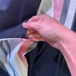 Venus  Nautical Preppy Blue & Red and White Wrap Dress Tie Sleeves - Sz 6 💚🎀 Photo 9