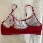 Boutinela Basically Swim Boutine LA Top Red Women’s Size Small Photo 1
