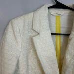 NWOT Boden Ivory Eyelet Lace Cotton Fitted Blazer/Jacket Size 4 NEW White Photo 2