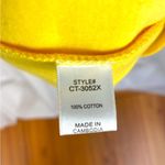 Zenana Outfitters Raglan Sleeves Cotton Crewneck Sweatshirt Relaxed Yellow Loungewear 2X Photo 5